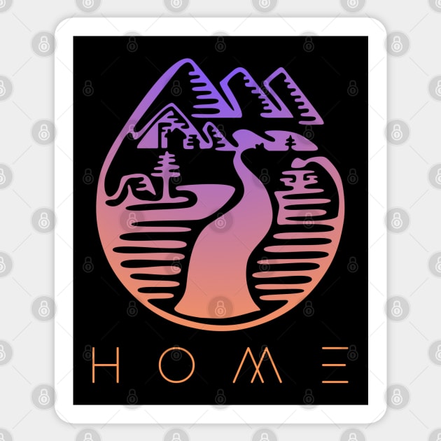 Home - Fall Sticker by tyleraldridgedesign